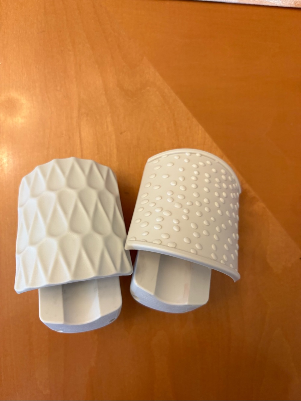 Yankee Candle White Ceramic Cup Sleeve Set - Textured Designs
